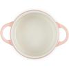 imageLe Creuset Stoneware Classic Round Mini Cocotte 8oz Chiffon PinkPeche
