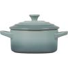 imageLe Creuset Stoneware Classic Round Mini Cocotte 8oz Chiffon PinkSea Salt