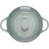 imageLe Creuset Stoneware Classic Round Mini Cocotte 8oz Chiffon PinkSea Salt
