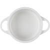 imageLe Creuset Stoneware Classic Round Mini Cocotte 8oz Chiffon PinkWhite