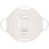 imageLe Creuset Stoneware Classic Round Mini Cocotte 8oz Chiffon PinkWhite