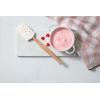 imageLe Creuset Stoneware Classic Round Mini Cocotte 8oz Chiffon PinkWhite