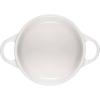 imageLe Creuset Stoneware Classic Round Mini Cocotte 8oz Chiffon PinkWhite