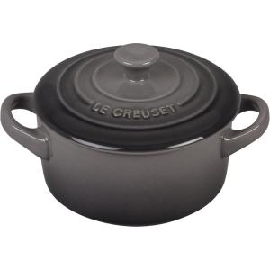 imageLe Creuset Stoneware Classic Round Mini Cocotte 8oz Chiffon PinkOyster