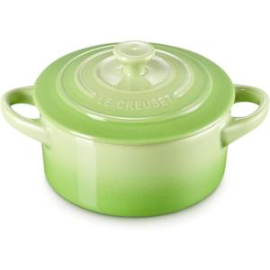 imageLe Creuset Stoneware Classic Round Mini Cocotte 8oz Chiffon PinkPalm