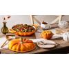 imageLe Creuset Enameled Cast Iron Figural Pumpkin Braiser 275 qt WhitePersimmon