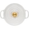 imageLe Creuset Nol Collection Enameled Cast Iron 12 Days of Christmas Round Dutch Oven 35 qt White