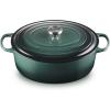 imageLe Creuset Signature Enameled Cast Iron Oval Dutch Oven 675qt PecheArtichaut