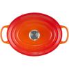 imageLe Creuset Signature Enameled Cast Iron Oval Dutch Oven 675qt PecheFlame