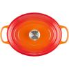 imageLe Creuset Signature Enameled Cast Iron Oval Dutch Oven 675qt PecheFlame