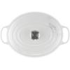 imageLe Creuset Signature Enameled Cast Iron Oval Dutch Oven 675qt PecheMarble
