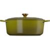 imageLe Creuset Signature Enameled Cast Iron Oval Dutch Oven 675qt PecheOlive