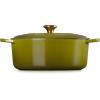 imageLe Creuset Signature Enameled Cast Iron Oval Dutch Oven 675qt PecheOlive