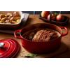 imageLe Creuset Signature Enameled Cast Iron Oval Dutch Oven 675qt PecheOlive