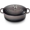 imageLe Creuset Signature Enameled Cast Iron Oval Dutch Oven 675qt PecheOyster