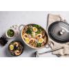 imageLe Creuset Signature Enameled Cast Iron Oval Dutch Oven 675qt PecheOyster