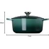 imageLe Creuset Signature Round Dutch Oven 55qt PecheArtichaut