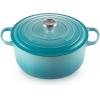 imageLe Creuset Signature Round Dutch Oven 55qt PecheCaribbean