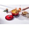 imageLe Creuset Signature Round Dutch Oven 55qt PecheCerise