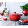 imageLe Creuset Signature Round Dutch Oven 55qt PecheCerise