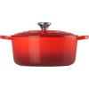 imageLe Creuset Signature Round Dutch Oven 55qt PecheCerise