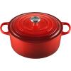 imageLe Creuset Signature Round Dutch Oven 55qt PecheCerise