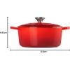 imageLe Creuset Signature Round Dutch Oven 55qt PecheCerise