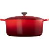 imageLe Creuset Signature Round Dutch Oven 55qt PecheCerise