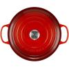 imageLe Creuset Signature Round Dutch Oven 55qt PecheCerise