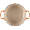 imageLe Creuset Signature Round Dutch Oven 55qt PecheFlame