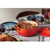 imageLe Creuset Signature Round Dutch Oven 55qt PecheFlame