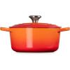 imageLe Creuset Signature Round Dutch Oven 55qt PecheFlame