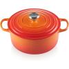 imageLe Creuset Signature Round Dutch Oven 55qt PecheFlame