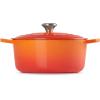imageLe Creuset Signature Round Dutch Oven 55qt PecheFlame