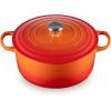 imageLe Creuset Signature Round Dutch Oven 55qt PecheFlame