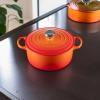 imageLe Creuset Signature Round Dutch Oven 55qt PecheFlame