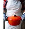 imageLe Creuset Signature Round Dutch Oven 55qt PecheFlame