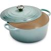 imageLe Creuset Signature Round Dutch Oven 55qt PecheIndigo