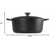 imageLe Creuset Signature Round Dutch Oven 55qt PecheLicorice