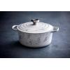 imageLe Creuset Signature Round Dutch Oven 55qt PecheMarble
