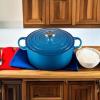 imageLe Creuset Signature Round Dutch Oven 55qt PecheMarseille