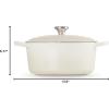 imageLe Creuset Signature Round Dutch Oven 55qt PecheMeringue