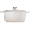 imageLe Creuset Signature Round Dutch Oven 55qt PecheMeringue