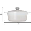 imageLe Creuset Signature Round Dutch Oven 55qt PecheMeringue