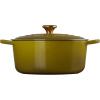 imageLe Creuset Signature Round Dutch Oven 55qt PecheOlive
