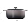 imageLe Creuset Signature Round Dutch Oven 55qt PecheOyster
