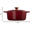 imageLe Creuset Signature Round Dutch Oven 55qt PecheRhone
