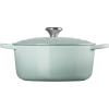 imageLe Creuset Signature Round Dutch Oven 55qt PecheSea Salt
