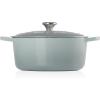 imageLe Creuset Signature Round Dutch Oven 55qt PecheSea Salt