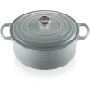 imageLe Creuset Signature Round Dutch Oven 55qt PecheSea Salt